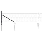 Recinzione in rete saldata con punte 10 x 0,8 m (L x H)
