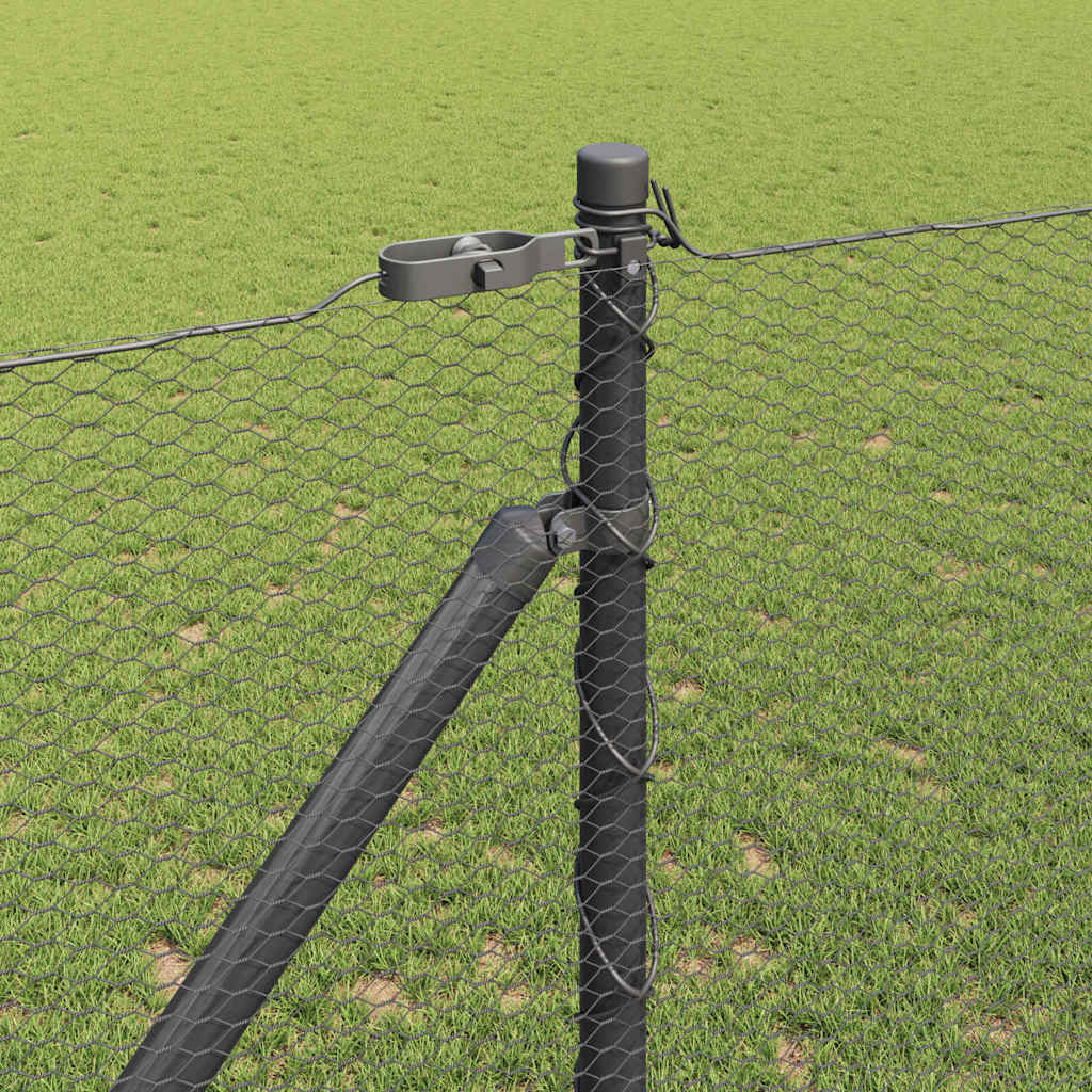 Recinzione in rete saldata con punte 10 x 1,4 m