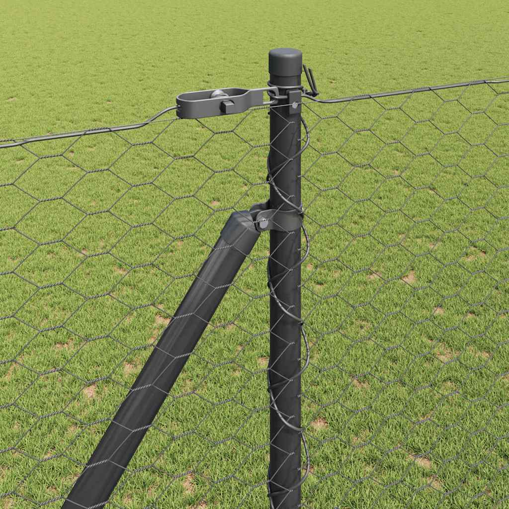 Recinzione in rete saldata con punte 10 x 1,5 m