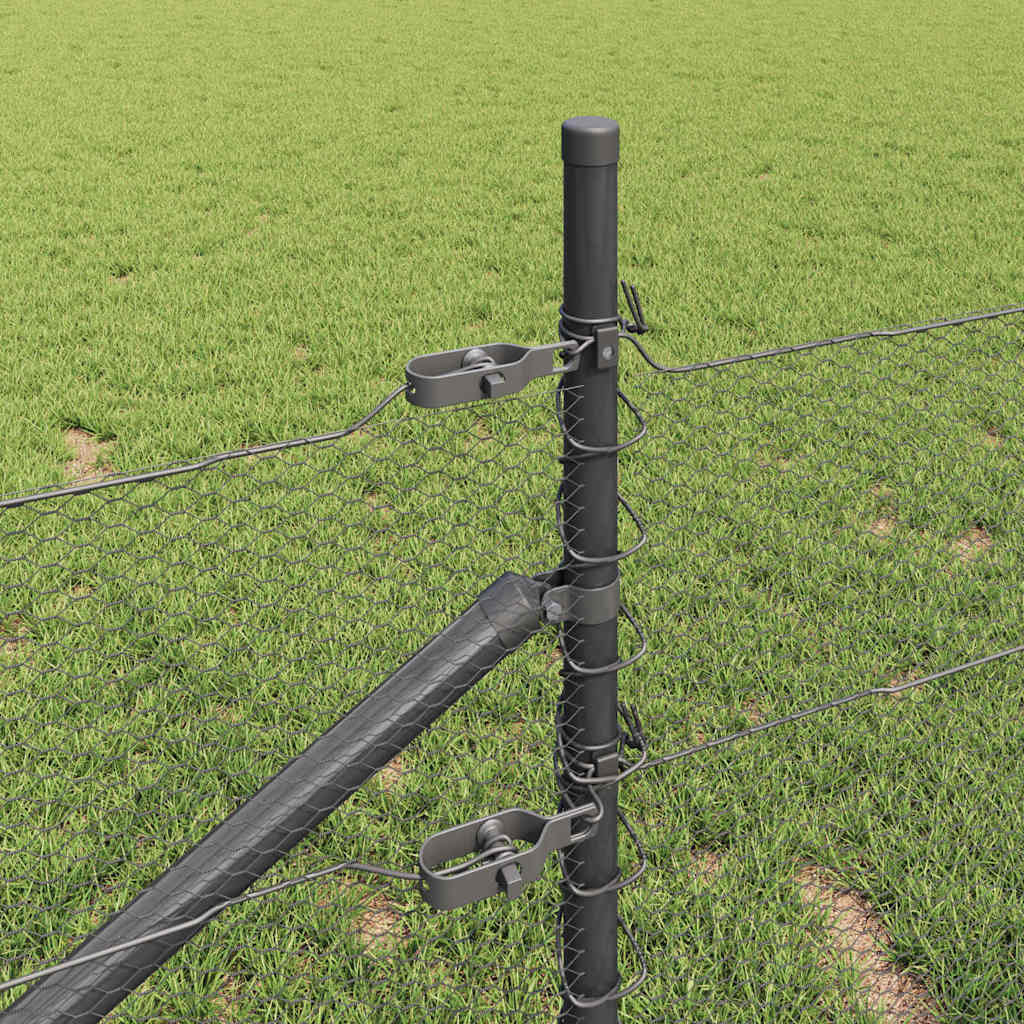 Recinzione in rete saldata con punte 25 x 0,4 m (L x H)