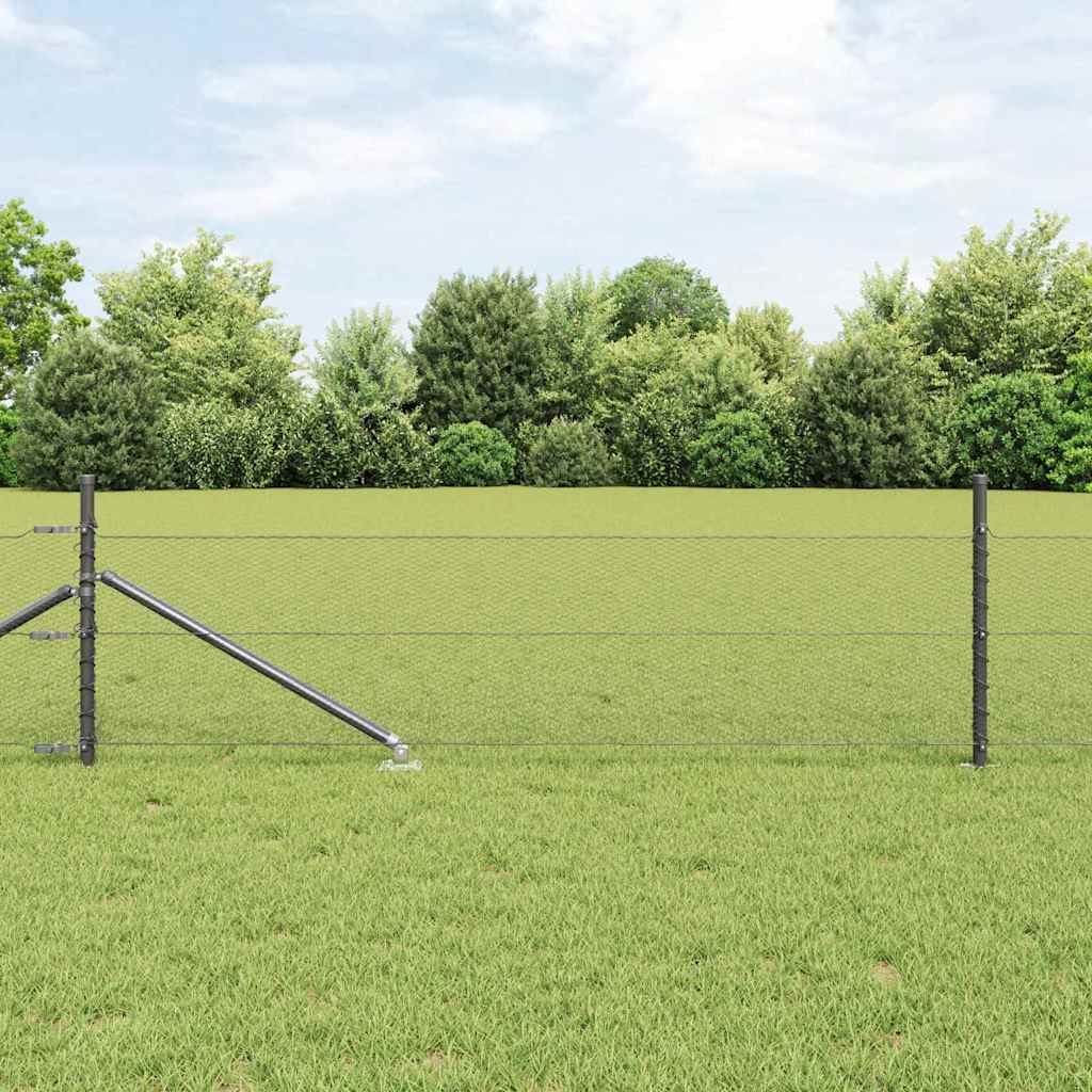 Recinzione in rete saldata con punte 25 x 0,4 m (L x H)