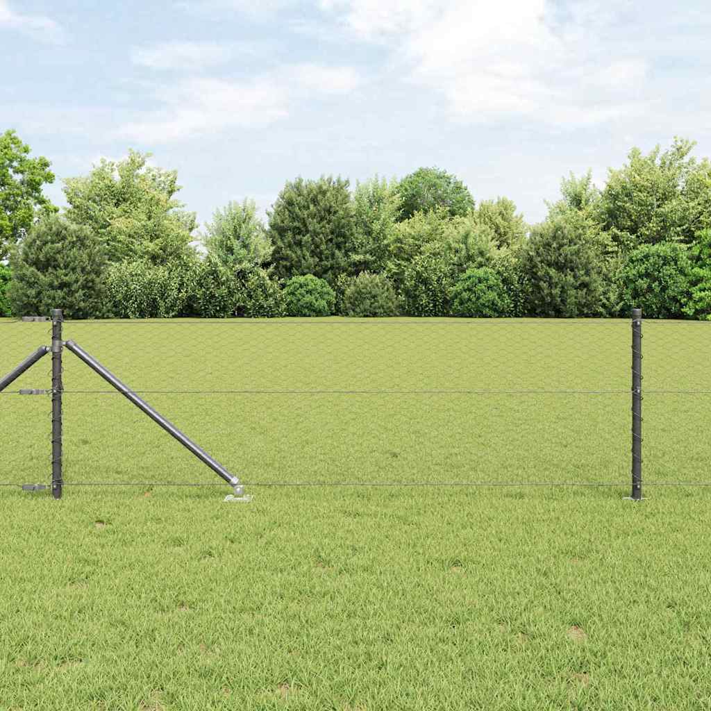 Recinzione in rete saldata con punte 25 x 0,6 m