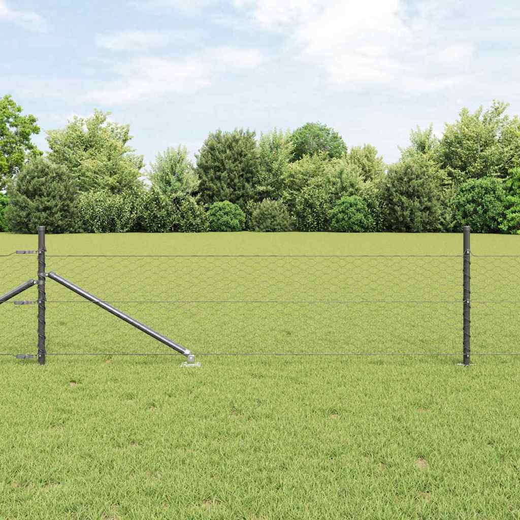 Recinzione in rete saldata con punte 50 x 0,4 m