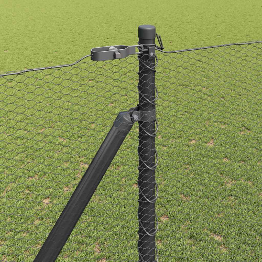 Recinzione in rete saldata con punte 50 x 1,5 m