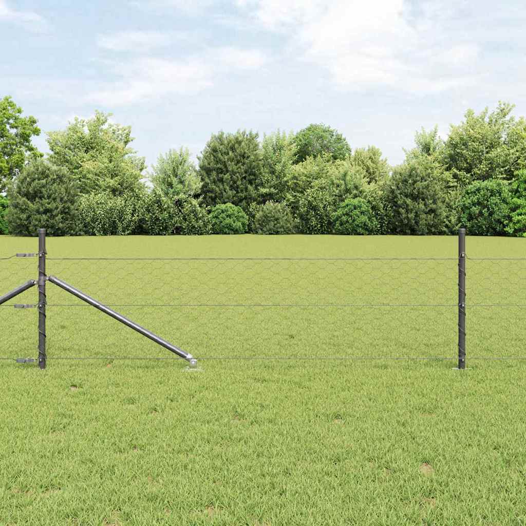 Recinzione in rete saldata con punte 100 x 0,4 m
