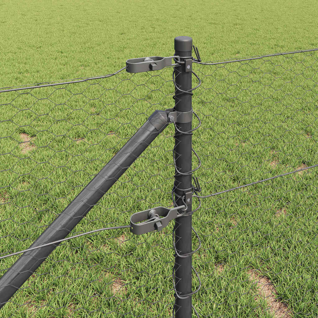 Recinzione in rete saldata con punte 100 x 0,6 m