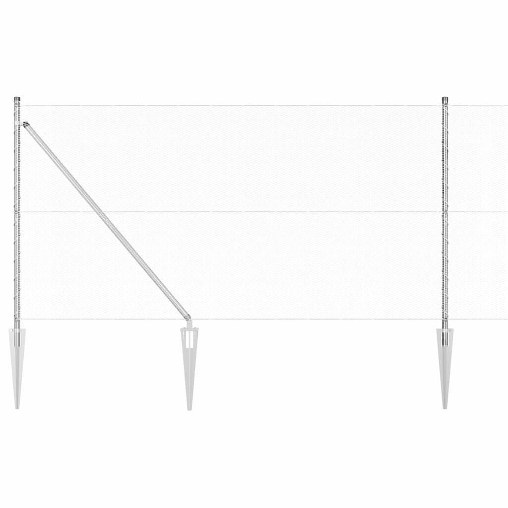 Recinzione in rete saldata con punte 10 x 1,2 m