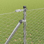 Recinzione in rete saldata con punte 10 x 1,4 m