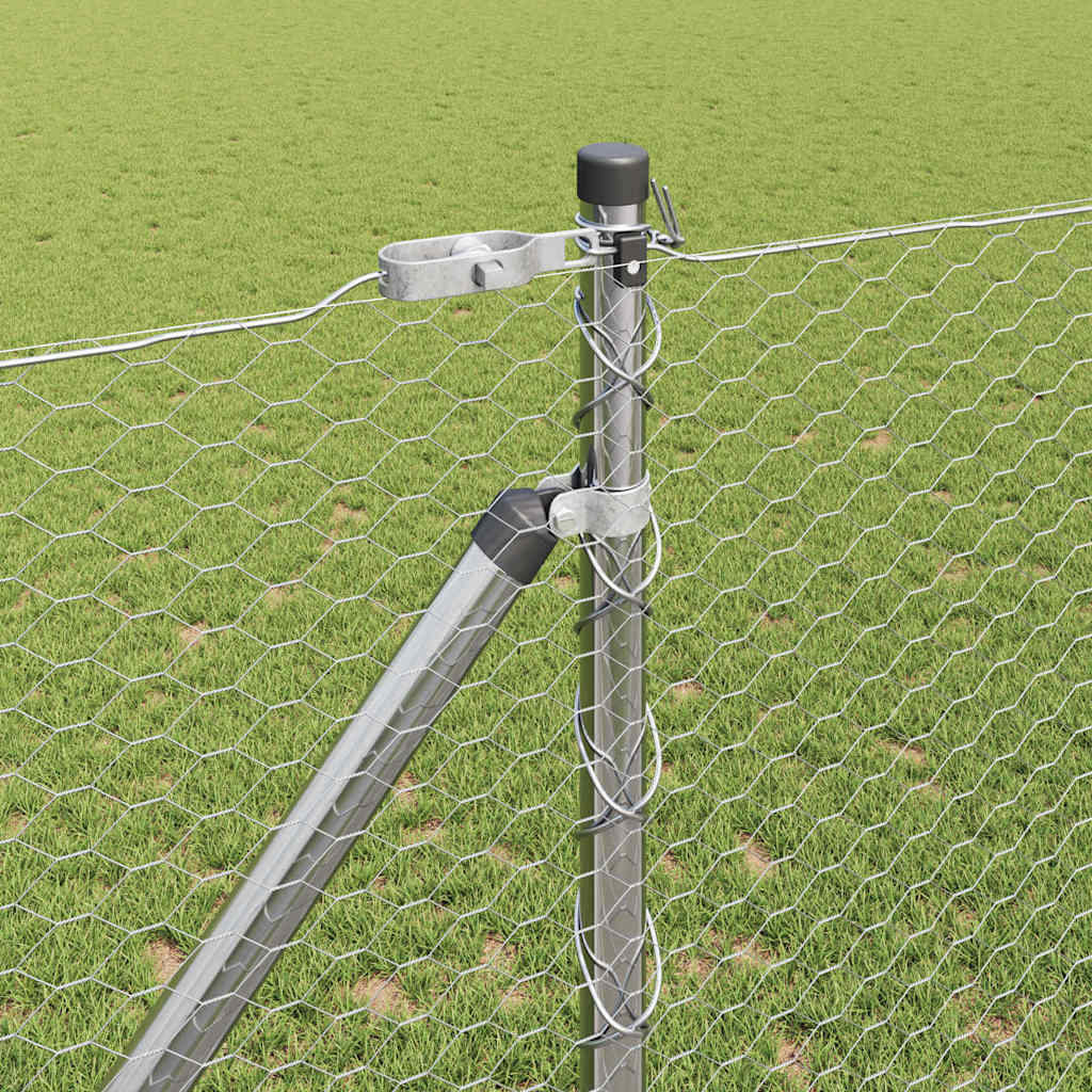 Recinzione in rete saldata con punte 25 x 1,2 m