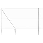 Recinzione in rete saldata con punte 25 x 1,6 m (L x H)
