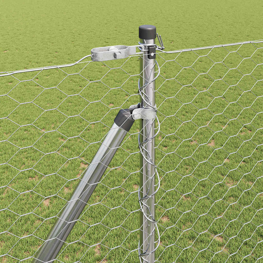 Recinzione in rete saldata con punte 25 x 1,6 m
