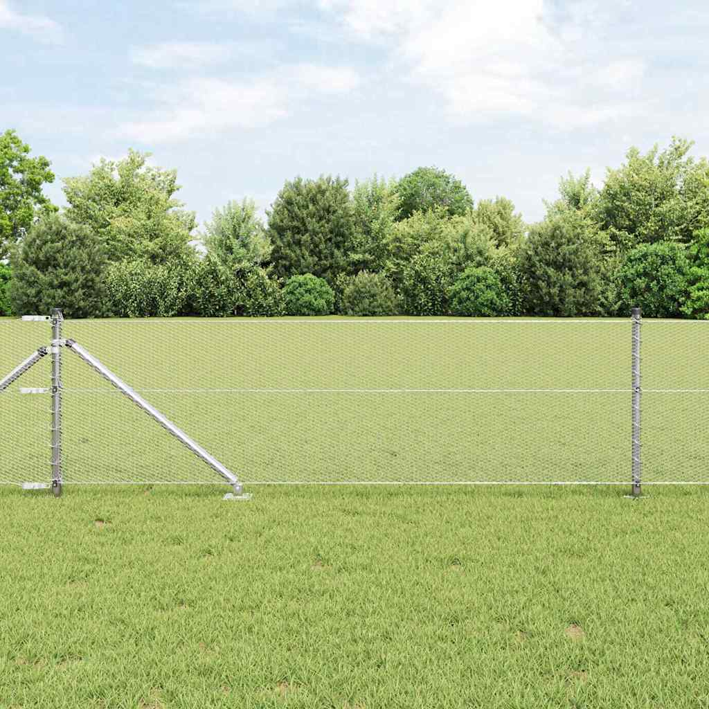 Recinzione in rete saldata con punte 50 x 0,6 m