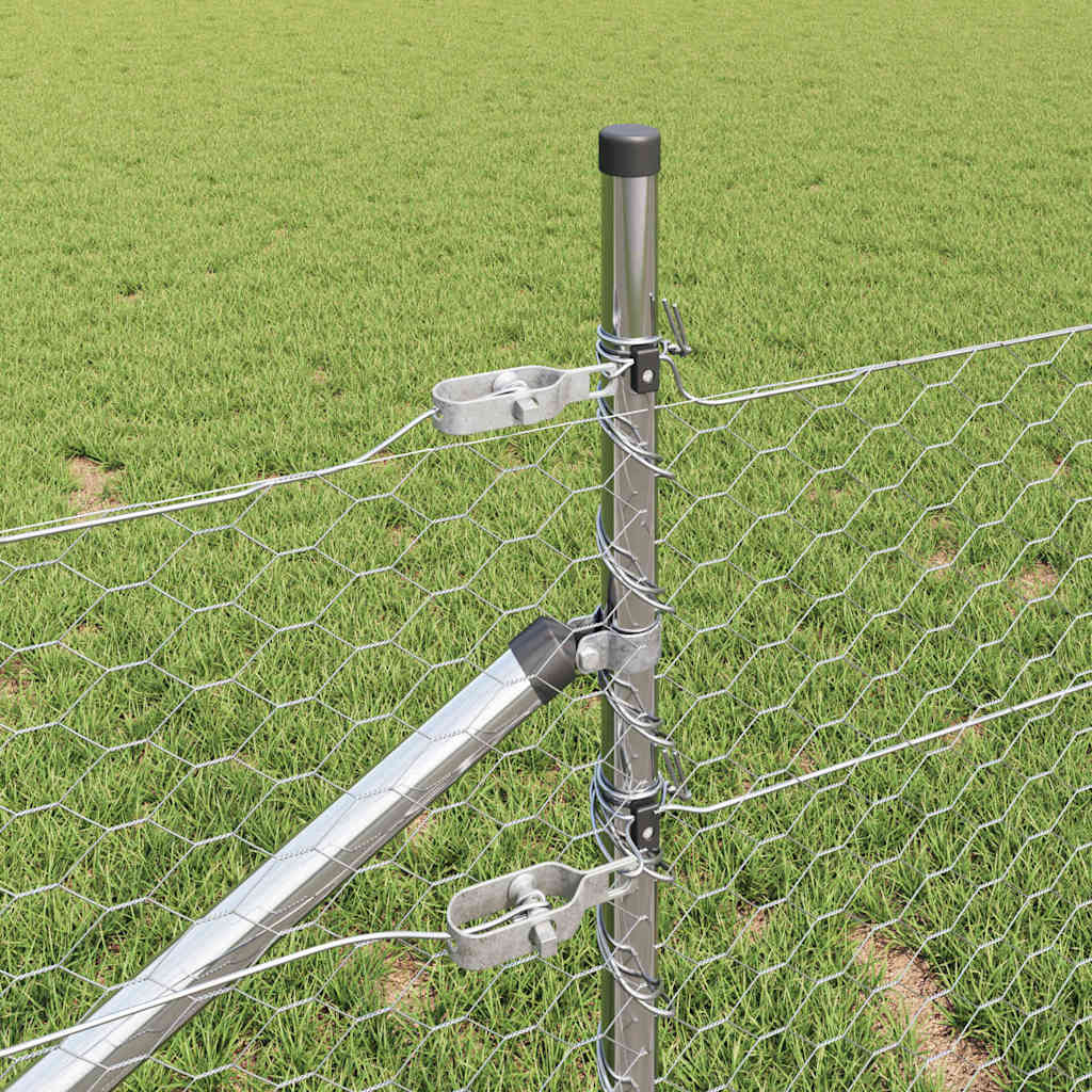 Recinzione in rete saldata con punte 50 x 1 m