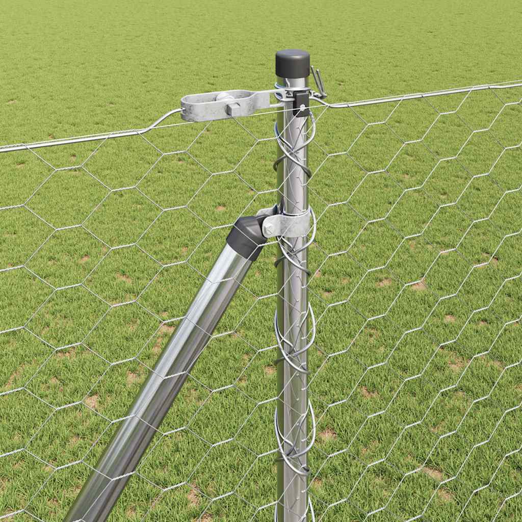 Recinzione in rete saldata con punte 50 x 1,5 m