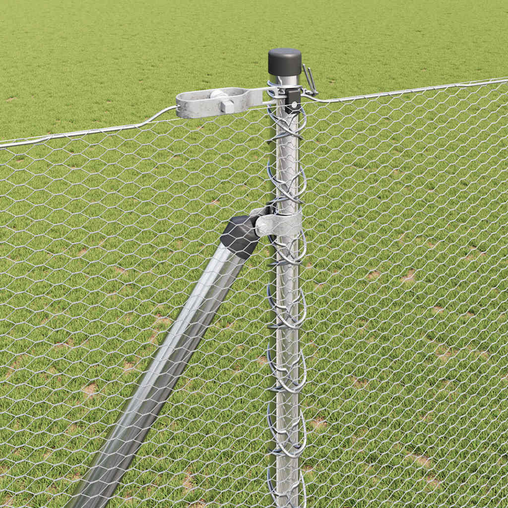 Recinzione in rete saldata con punte 50 x 1,6 m