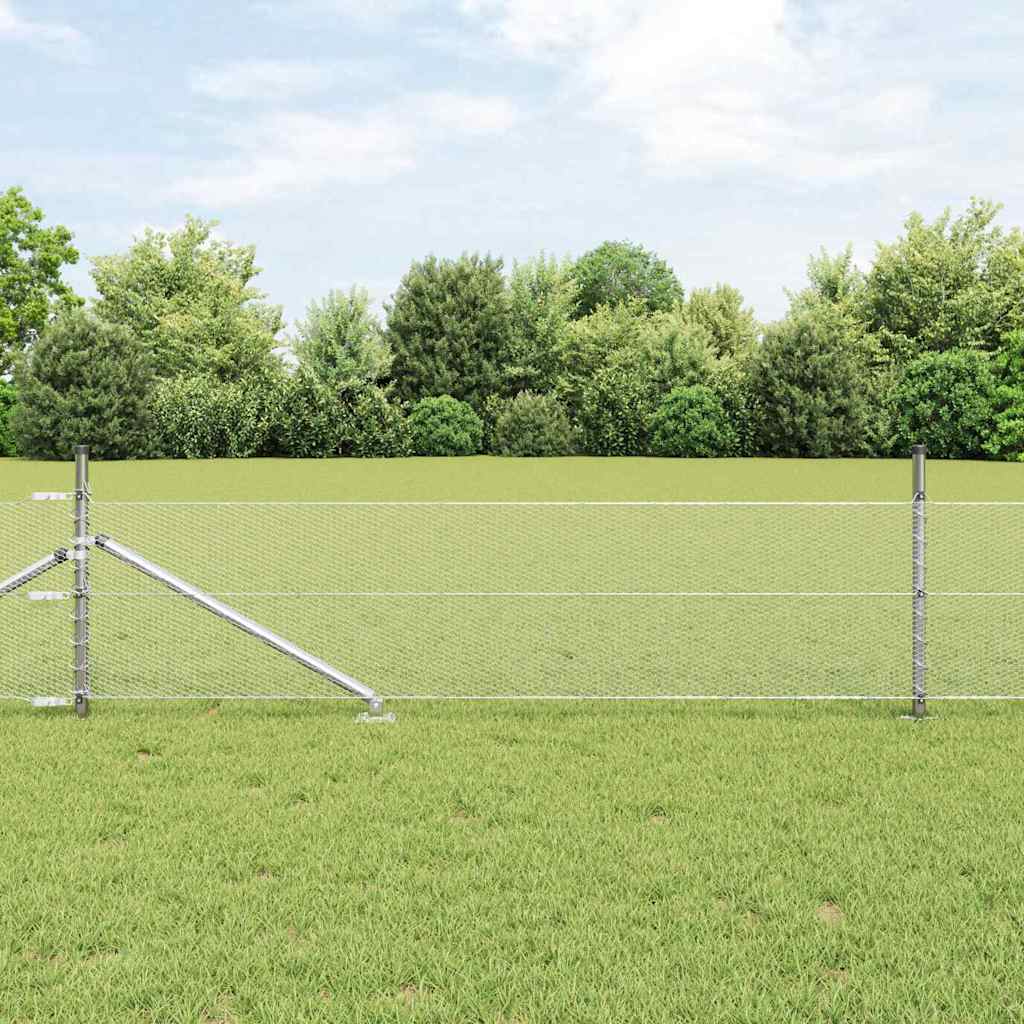 Recinzione in rete saldata con punte 100 x 0,8 m