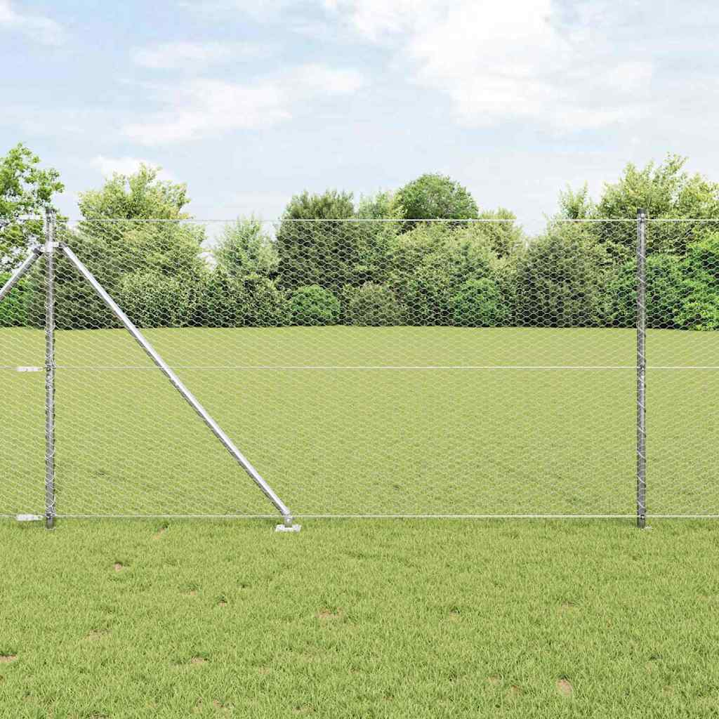 Recinzione in rete saldata con punte 100 x 1,4 m