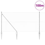 Recinzione in rete saldata con punte 100 x 1,4 m