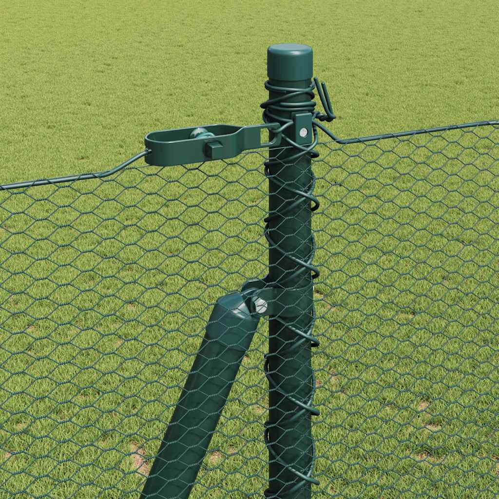 Recinzione Metallica Saldato con Base in Cemento 10 x 1,4 m