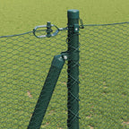Recinzione Metallica Saldata con Base in Cemento 25 x 1,2 m