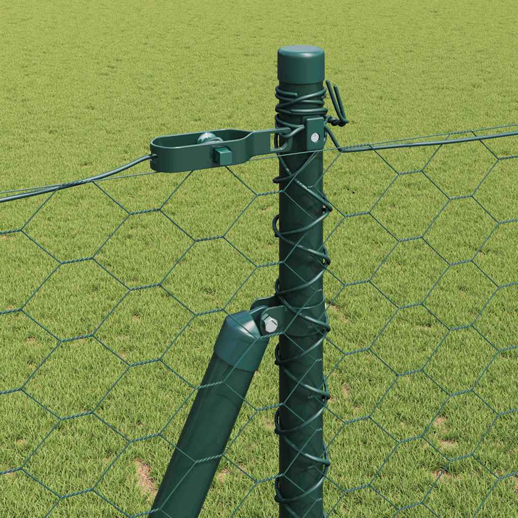 Recinzione Metallica Saldata con Base in Cemento 25 x 1,5 m