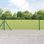 Recinzione Metallica Saldata con Pali e Base in Cemento - 50 x 0,5 m