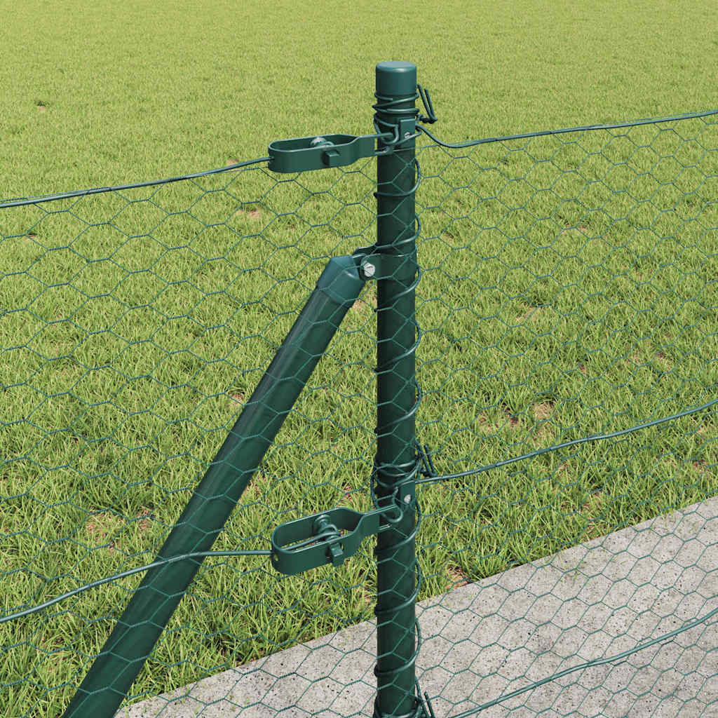 Recinzione Metallica Saldato con Base in Cemento 50 x 0,6 m