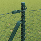 Recinzione Metallica Saldato con Base in Cemento 50 x 0,8 m