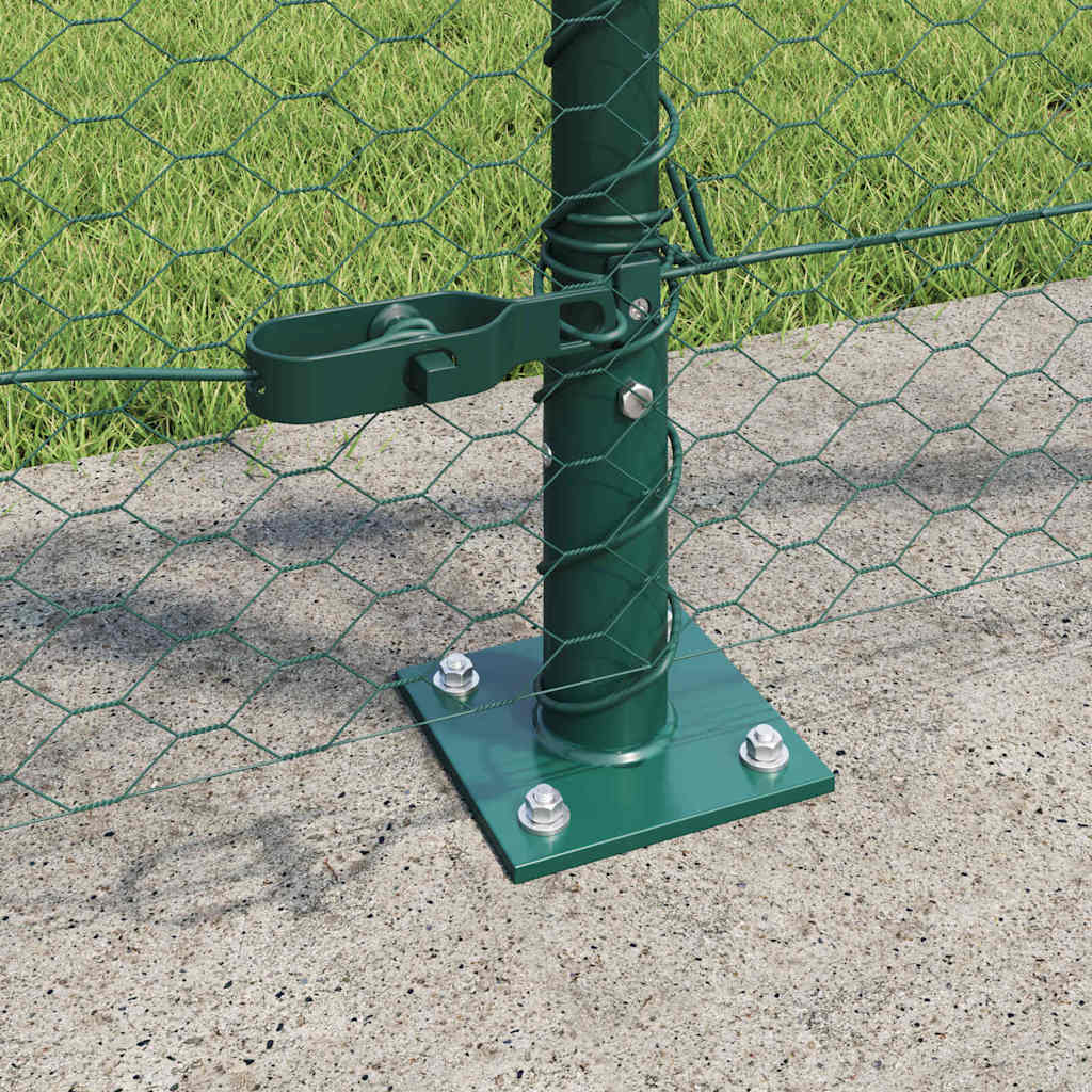 Recinzione Metallica Saldato con Base in Cemento - 50 x 1 m