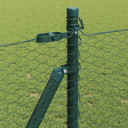 Recinzione Metallica Saldata con Pali e Base in Cemento 100 x 1 m