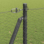 Recinzione Metallica Saldata con Base in Cemento 25 x 1,2 m