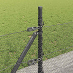 Recinzione Metallica Saldato con Base in Cemento - 50 x 0,4 m