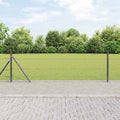 Recinzione Metallica Saldato con Base in Cemento - 50x0,4 m