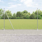 Recinzione Metallica Saldata con Base in Cemento - 10 x 1,4 m
