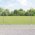 Recinzione Metallica Saldato con Base in Cemento - Acciaio Zincato 10x1,5m