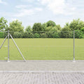 Recinzione Metallica Saldato con Base in Cemento 50 x 1 m