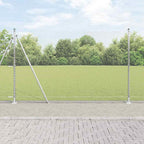 Recinzione Metallica Saldato con Base in Cemento 50 x 1,4 m