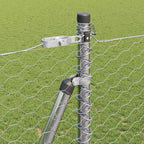 Recinzione Metallica Saldata con Base in Cemento 50 x 1,6 m