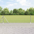 Recinzione Metallica Saldata con Base in Cemento 100x0,4 m