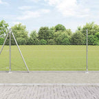 Recinzione Metallica Saldata con Base in Cemento 100 x 1,2 m