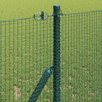 Recinzione metallica saldata in rete 50 x 1,4 m con pali e accessori