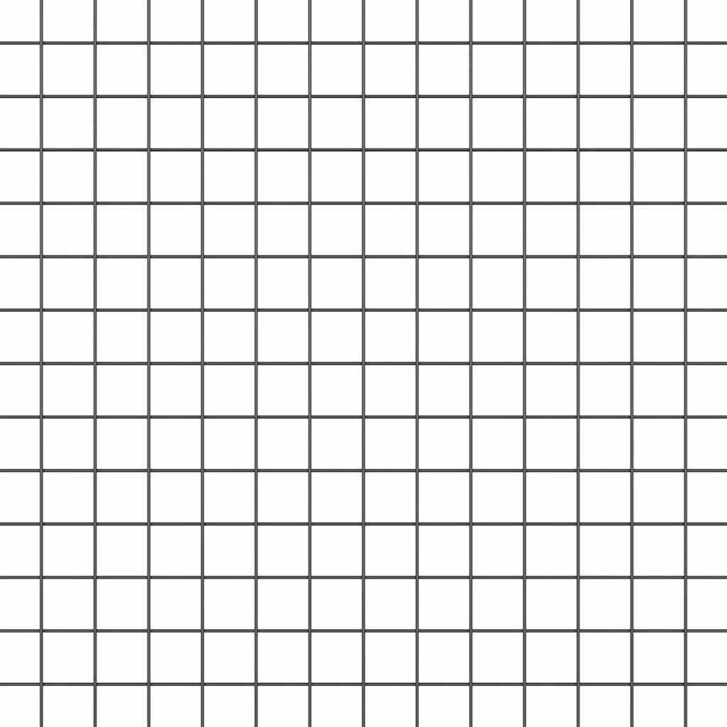 Recinzione metallica saldata per fissaggio a terra 50 x 0,6 m