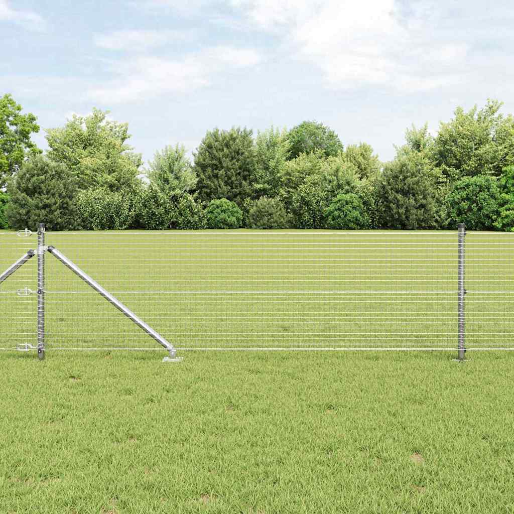 Recinzione in rete saldata 10 x 0,5 m con punte