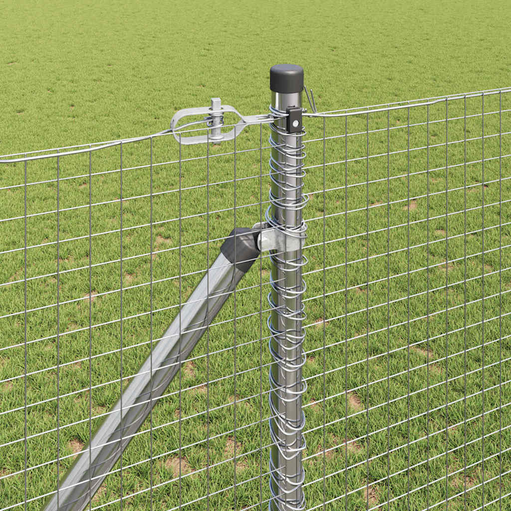 Recinzione in rete saldata 10 x 1,4 m - Acciaio zincato