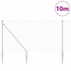 Recinzione in rete saldata 10 x 1,4 m - Acciaio zincato