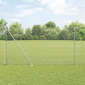 Recinzione in rete saldata zincata 10 x 1,5 m con pali