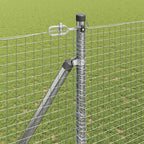 Recinzione in rete saldata 10 x 1,6 m acciaio zincato