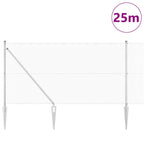 Recinzione in rete saldata zincata 25 x 1,2 m