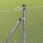 Recinzione in rete saldata 25 x 1,6 m acciaio zincato