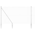 Recinzione in rete saldata 25 x 1,6 m con punte